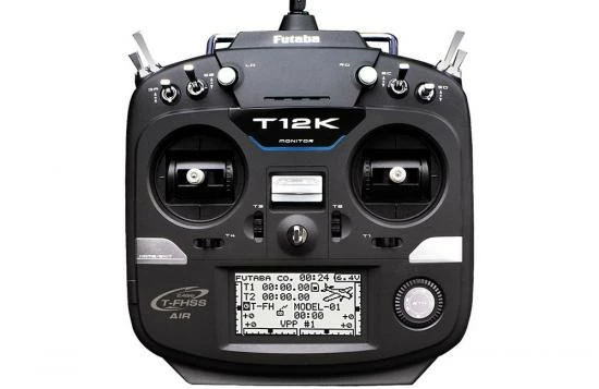 Futaba T12K 12-Channel 2.4GHz Combo With R3008SB (Mode 2) 1 Futaba T12K 12-Channel 2.4GHz Combo With R3008SB (Mode 2)