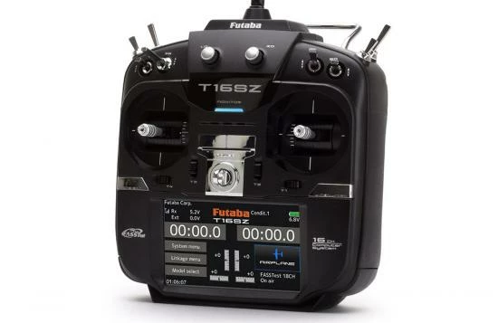 Futaba T16SZ 16-Channel 2.4GHz (Mode 2) Combo With R7008SB Receiver (Euro) 1 Futaba T16SZ 16-Channel 2.4GHz (Mode 2) Combo With R7008SB Receiver (Euro)