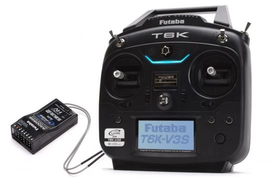 Futaba T6K V3 Transmitter With R3008SB Receiver (Mode 1) 1 Futaba T6K V3 Transmitter With R3008SB Receiver (Mode 1)