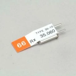 Futaba Ch 66 (35.060)FM Rx Xtl DC