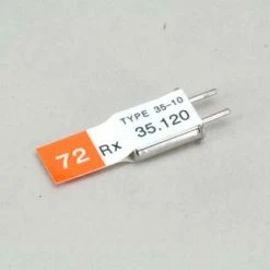 Futaba Ch 72 (35.120)FM Rx Xtl DC