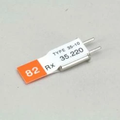 Futaba Ch 82 (35.220)FM Rx Xtl DC