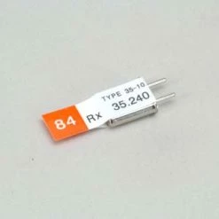 Futaba Ch 84 (35.240)FM Rx Xtl DC