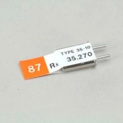 Futaba Ch 87 (35.270)FM Rx Xtl DC