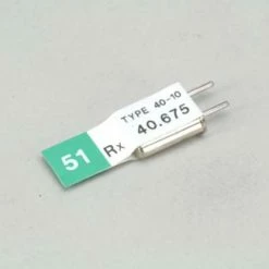 Futaba Ch 67 (51)(40.675)FM Rx Xtl DC