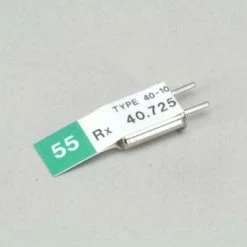 Futaba Ch 72 (55)(40.725)FM Rx Xtl DC