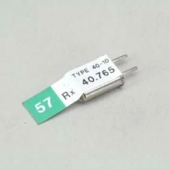 Futaba Ch 76 (57)(40.765)FM Rx Xtl DC