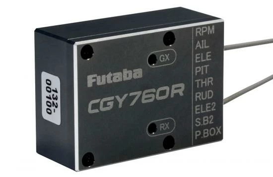 Futaba CGY760R - Gyro, Receiver (FASSTest/T-FHSS Air) & Governor With GPB-1 Programmer 3 Futaba CGY760R - Gyro, Receiver (FASSTest/T-FHSS Air) & Governor With GPB-1 Programmer - Image 3