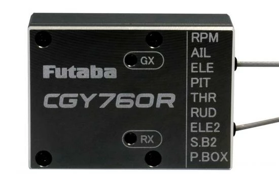 Futaba CGY760R - Gyro, Receiver (FASSTest/T-FHSS Air) & Governor With GPB-1 Programmer 4 Futaba CGY760R - Gyro, Receiver (FASSTest/T-FHSS Air) & Governor With GPB-1 Programmer - Image 4