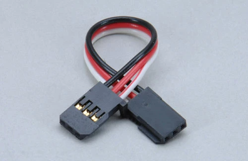 Futaba Gyro Double End Ext Lead 80mm Blk 1 Futaba Gyro Double End Ext Lead 80mm Blk