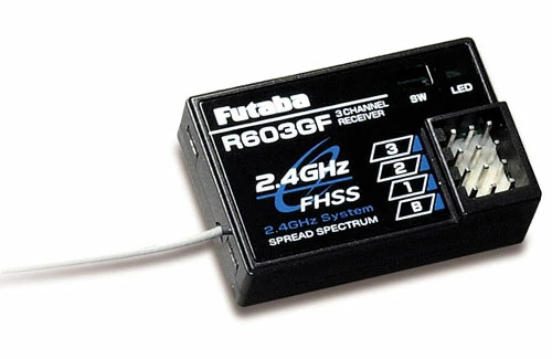 Futaba 3ch Rx 2.4GHz (for 2PL Only) 1 Futaba 3ch Rx 2.4GHz (for 2PL Only)