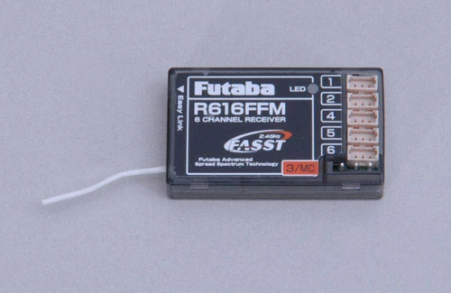Futaba 6ch Rx 2.4GHz Parkfly (Molex Conn) 1 Futaba 6ch Rx 2.4GHz Parkfly (Molex Conn)